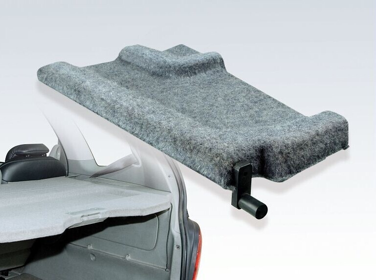 Plage arrière de voiture en structure laminée avec PLATAMID® - Adhésif Hot Melt