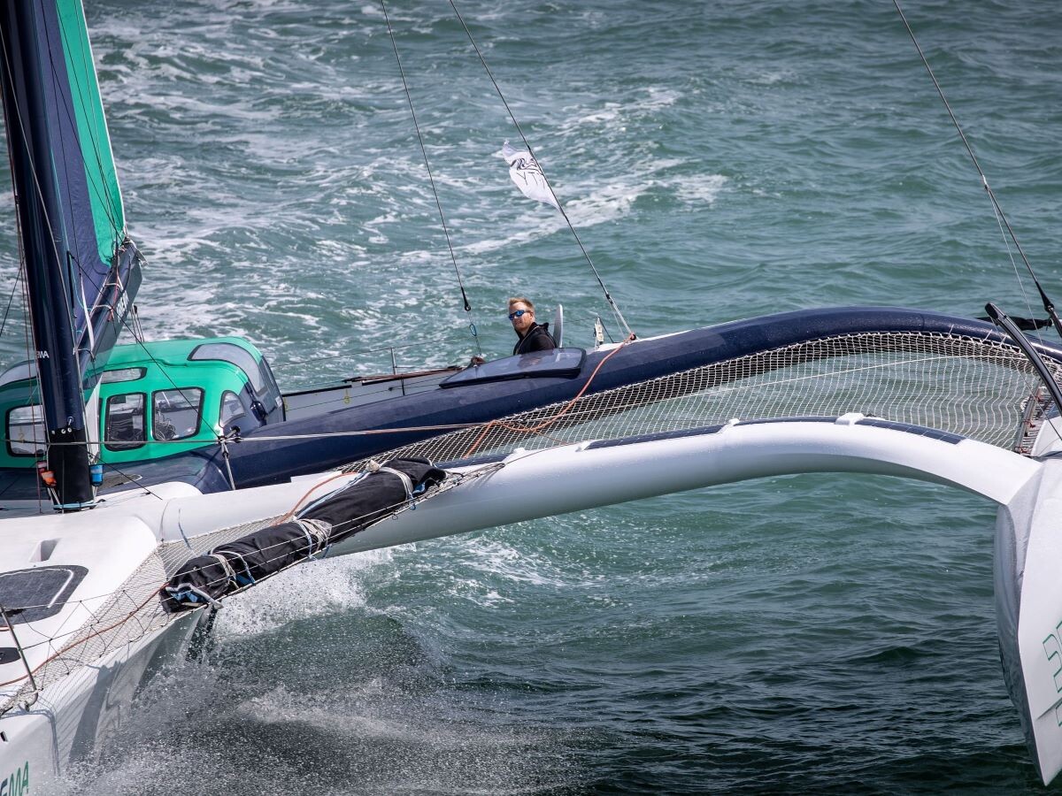 ocean racing trimarans