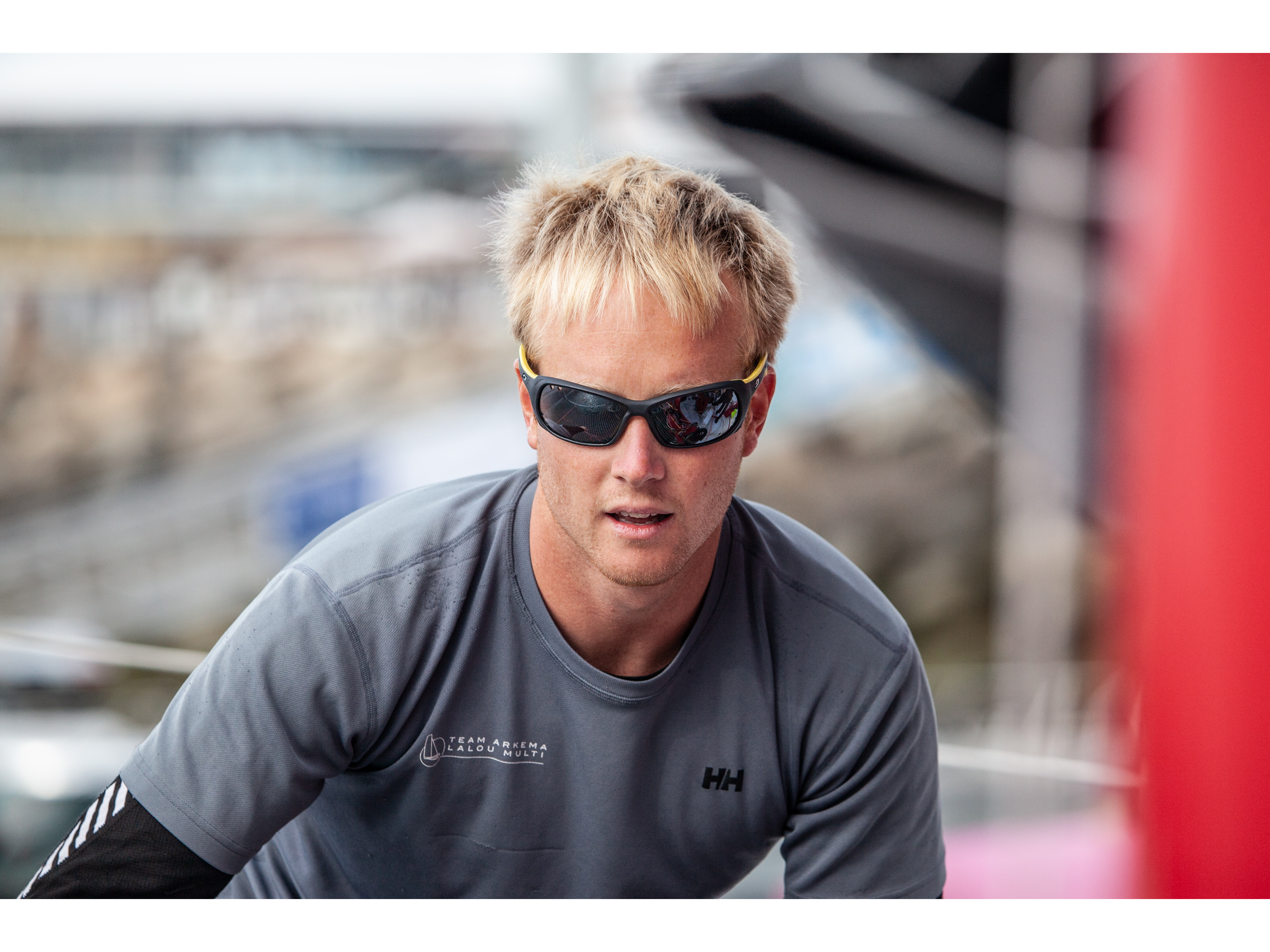 Quentin Vlamynck, skipper of the Multi50 Arkema 4