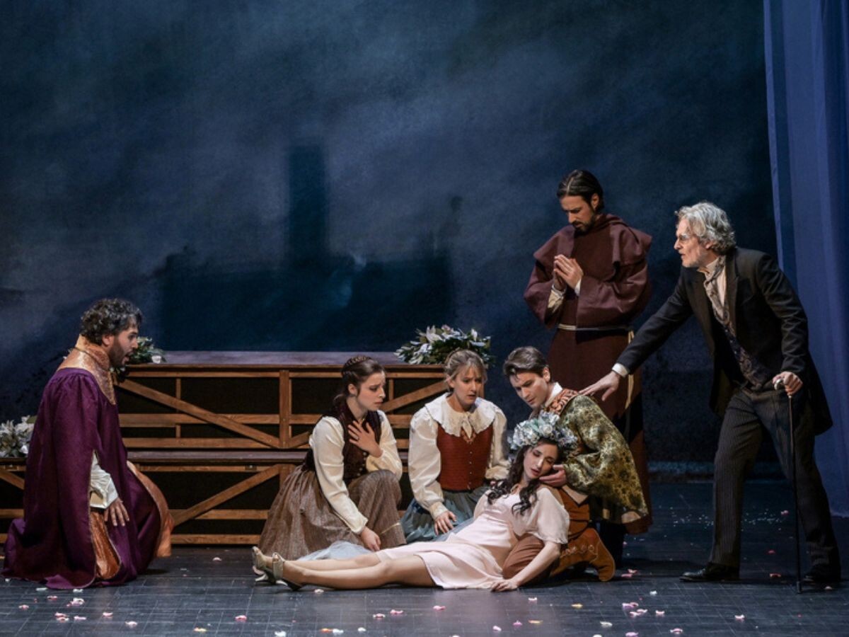 Opera Romeo and Juliet performance at the Theatre des Champs Elysees