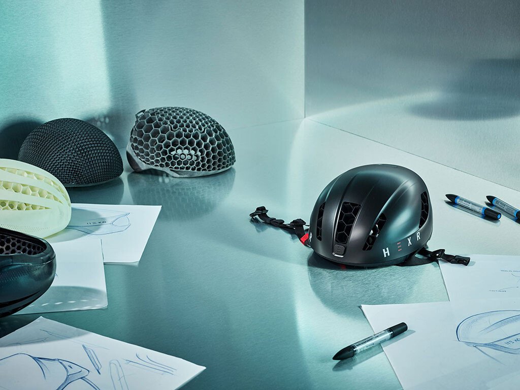 Rilsan® 3D-printed helmets