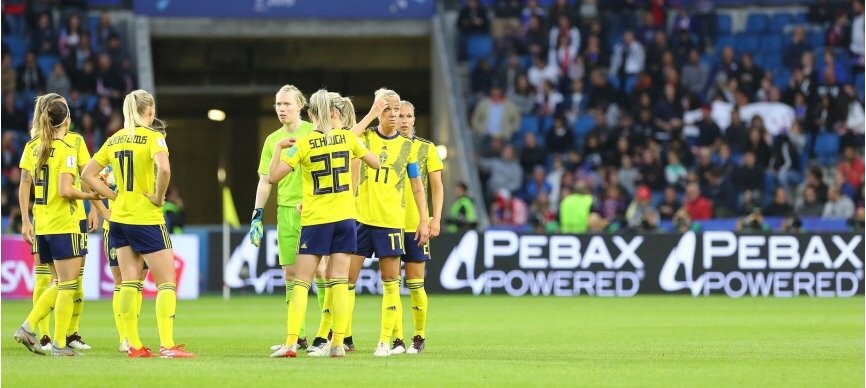 group of yellow players on the field