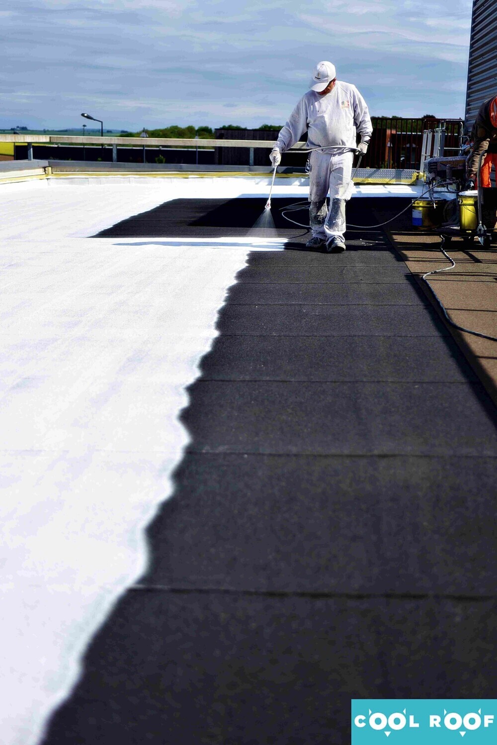 Chantier de la société française Cool Roof