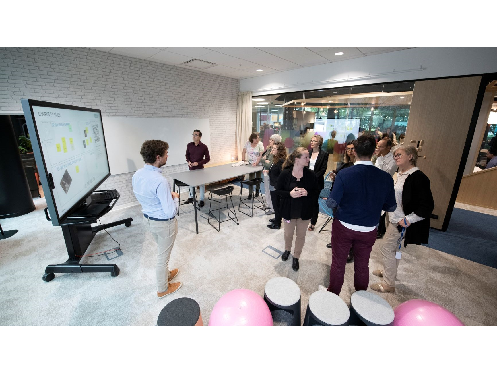 Inauguration du Campus au siège social d'Arkema (Colombes)