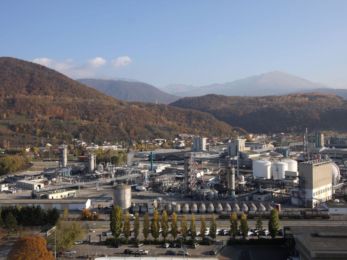 L'unité de production Arkema de Jarrie