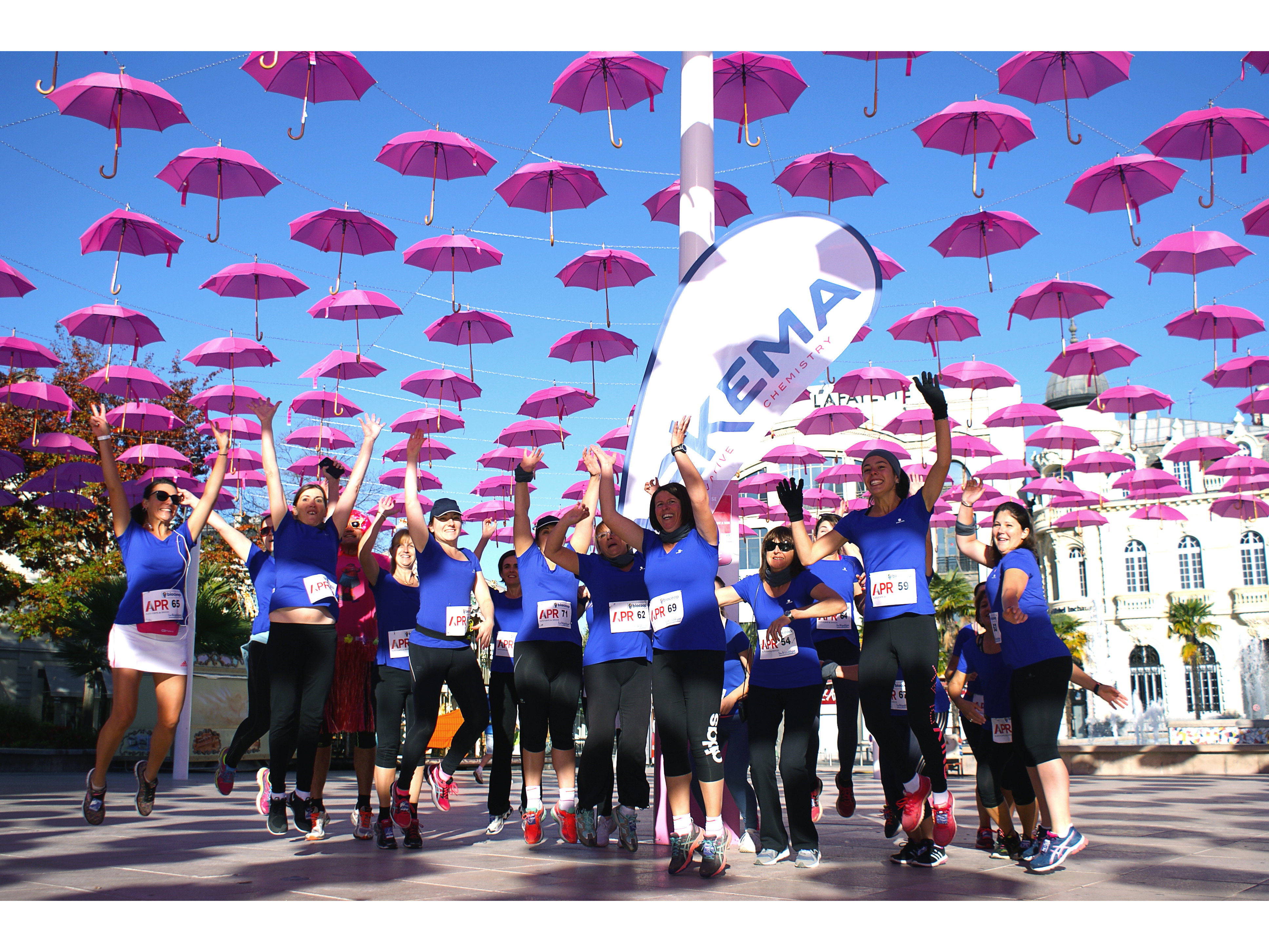 Nos ambassadrices Arkema mobilisées pour Octobre rose !