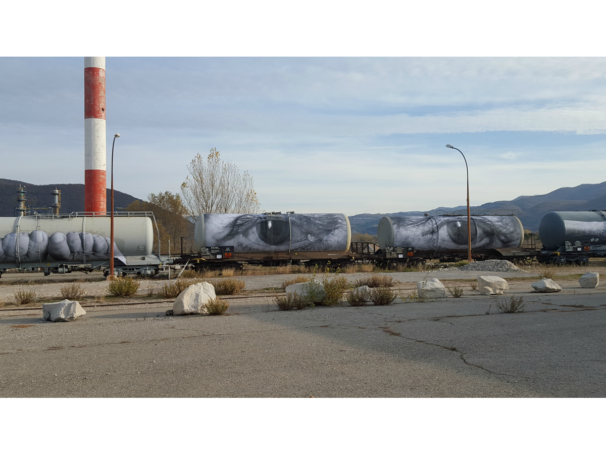 Saint-Auban accueille le street-artiste JR