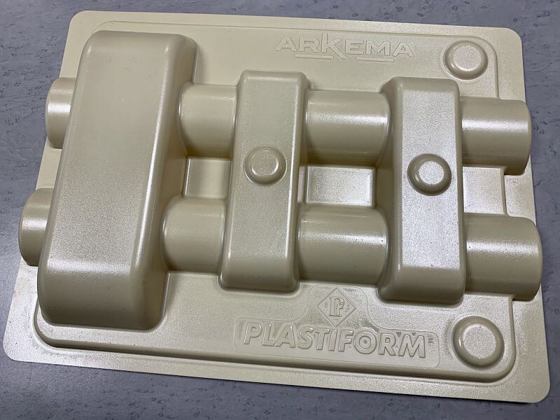 Thermo-molded part with Kepstan composite resins from Arkema