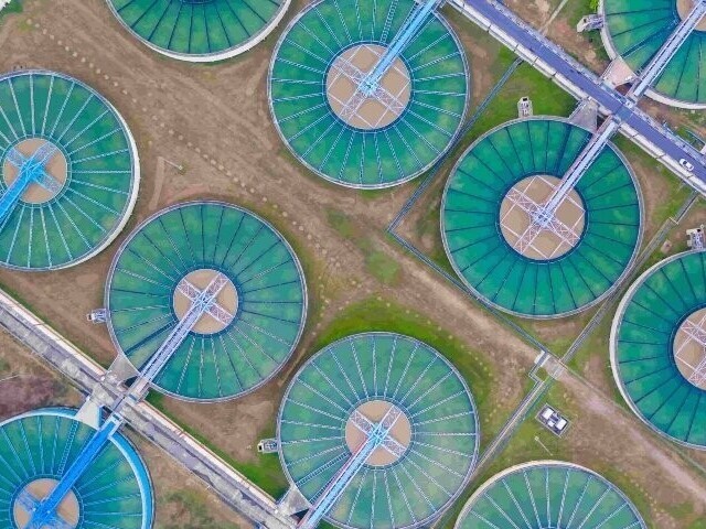 usine de traitement des eaux minières usées