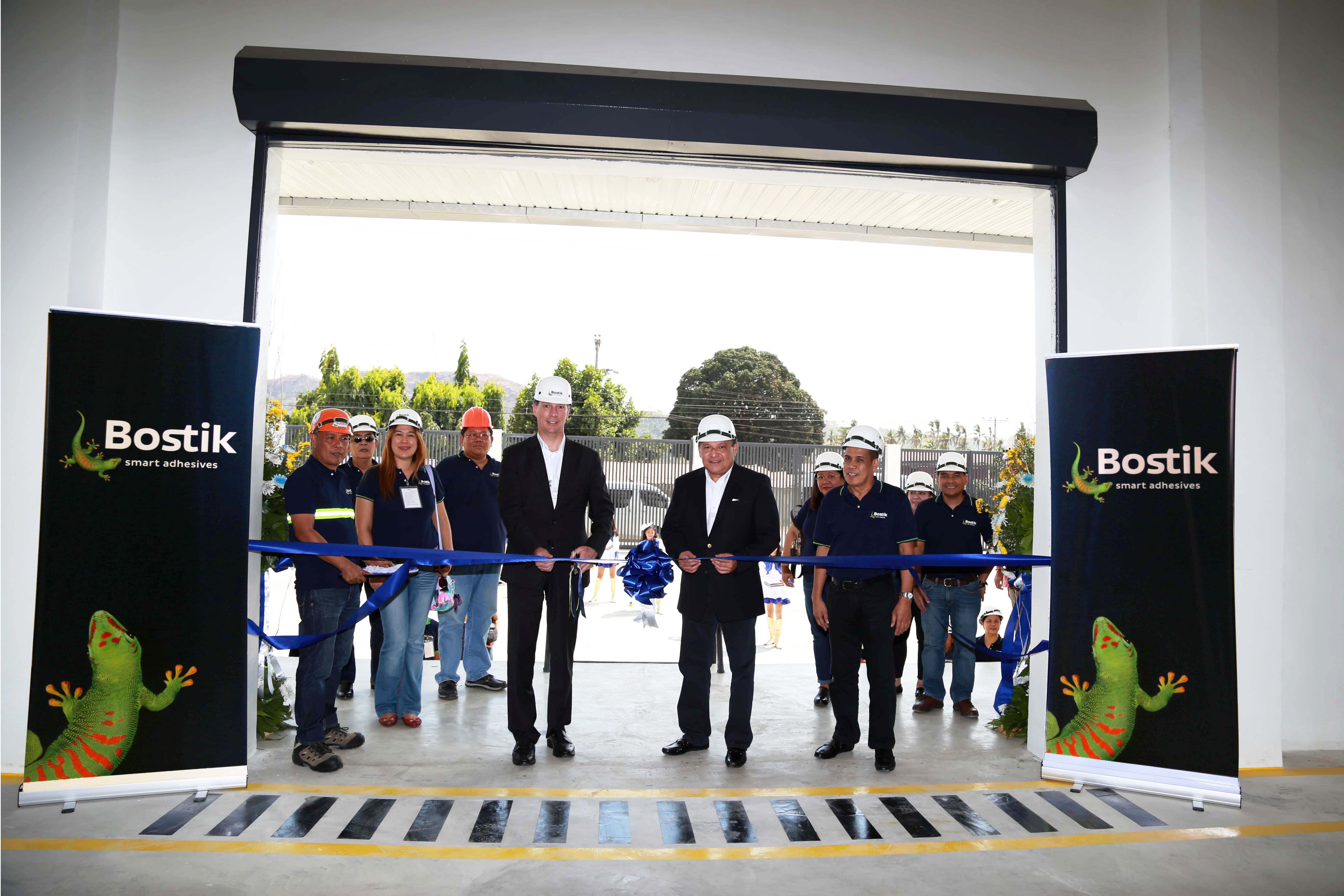 inauguration ceremony at Bostik plant in the Philippines