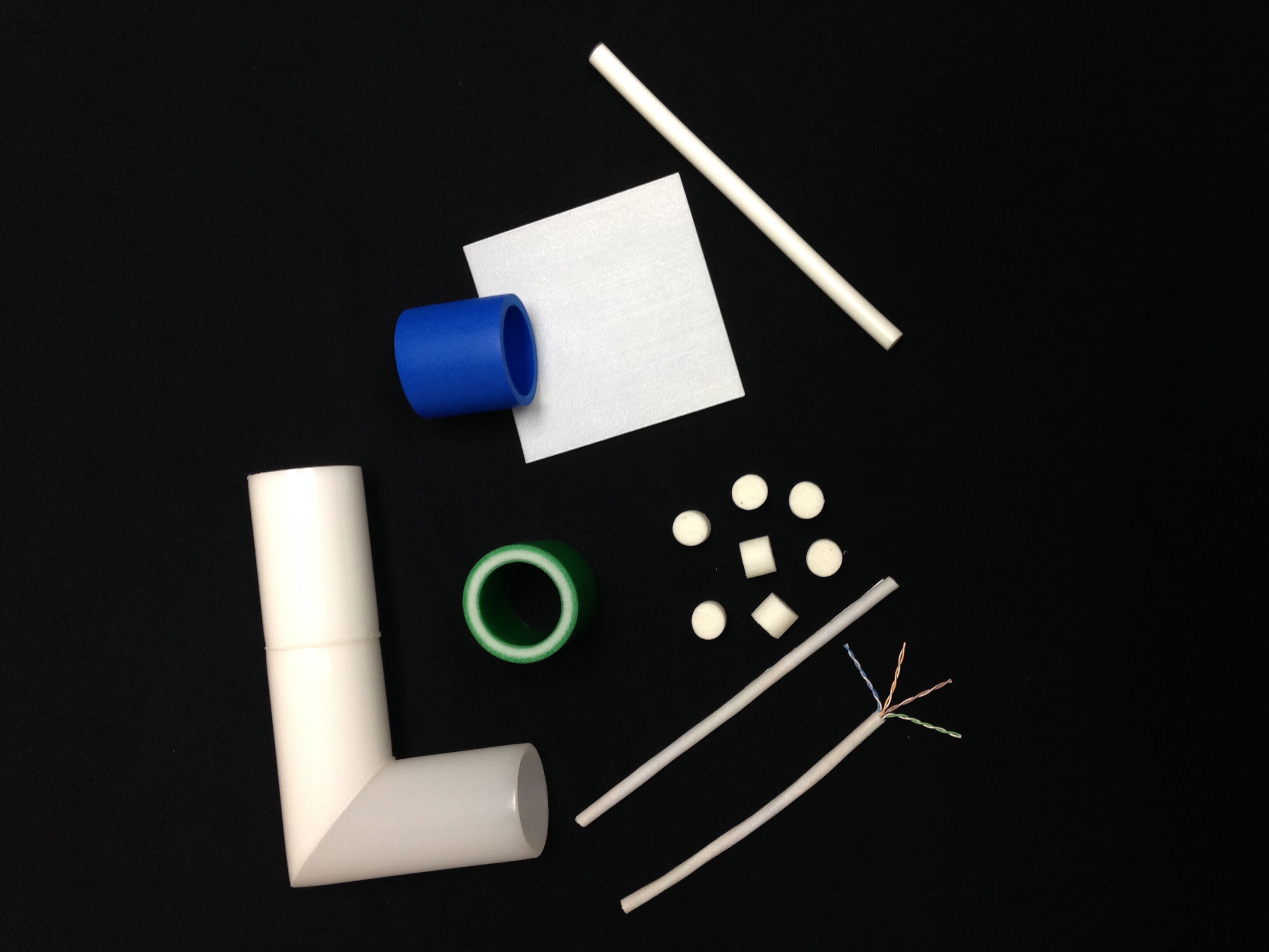 Kynar® foam extrusion samples