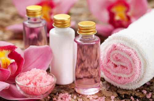 Perfumes and bath salts