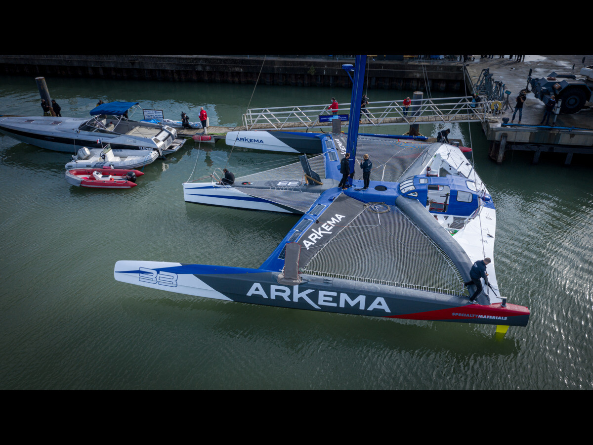 Nouveau trimaran Arkema 4