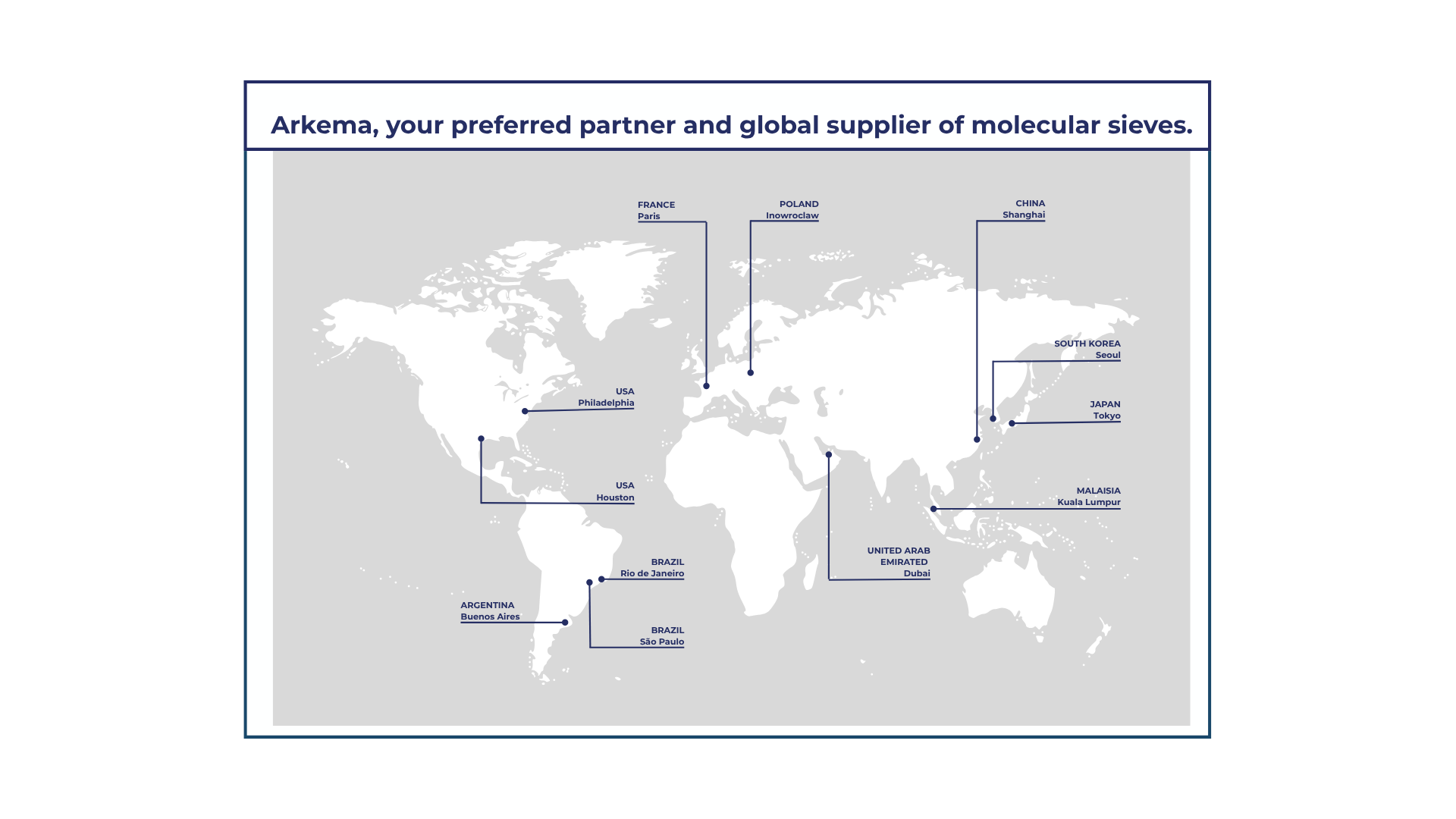 world map of molecular sieves
